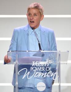Exclusive - Ellen DeGeneres attends  Variety's  Power of Women presented by Lifetime at The Beverly Wilshire on October 11, 2019 in Beverly Hills.