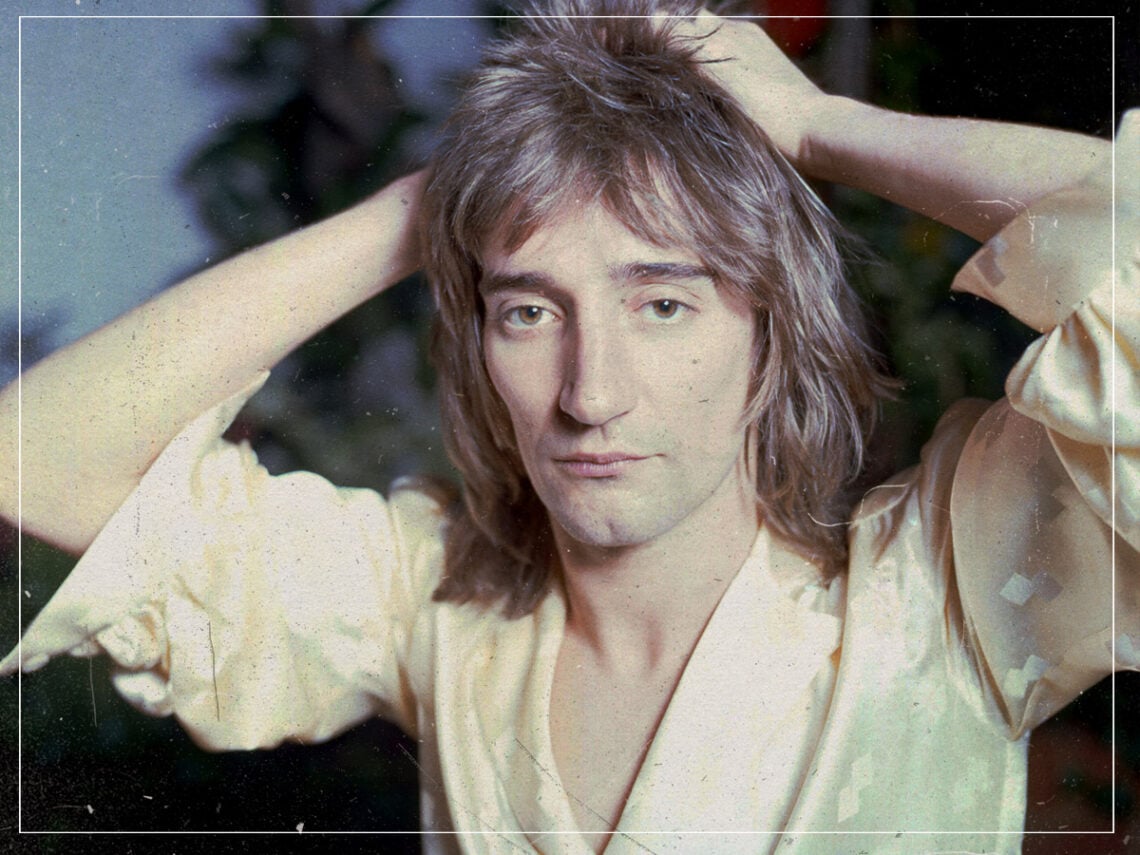 Rod Stewart at his London home - 1972