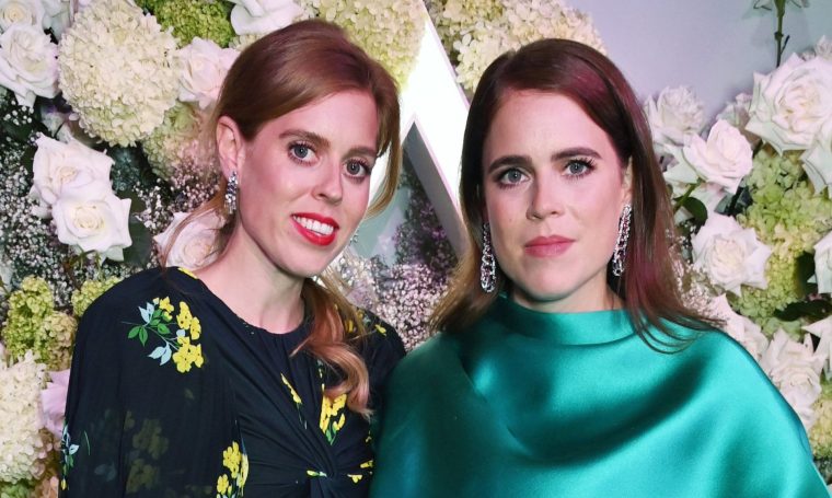 LONDON, ENGLAND - SEPTEMBER 14: Princess Beatrice of York and Princess Eugenie of York attend the officially party celebrating Vogue World: London 2023 at George Mayfair on September 14, 2023 in London, England. (Photo by David M. Benett/Dave Benett/Getty Images)