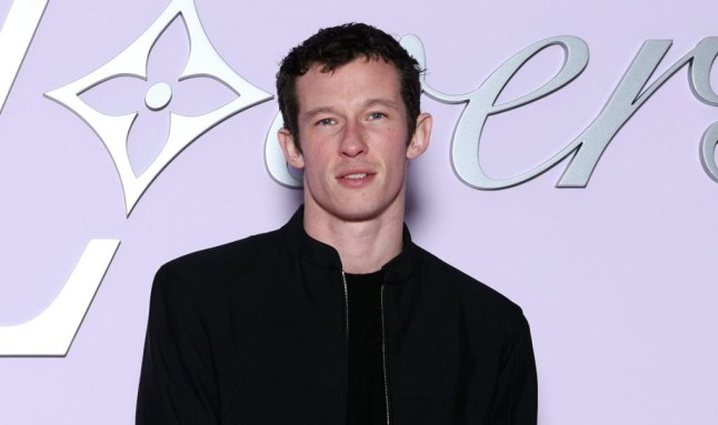 PARIS, FRANCE - JANUARY 21: (EDITORIAL USE ONLY - For Non-Editorial use please seek approval from Fashion House) Callum Turner attends the Louis Vuitton Menswear Fall-Winter 2025/2026 show as part of Paris Fashion Week on January 21, 2025 in Paris, France. (Photo by Pascal Le Segretain/Getty Images)