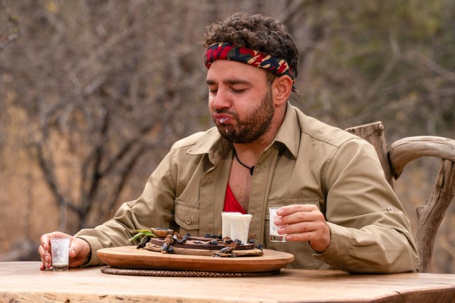 Editorial use only Mandatory Credit: Photo by ITV/Shutterstock (16843631f) Swallow The Odds - Adam Thomas 'I'm A Celebrity... Get Me Out Of Here! South Africa', TV show, Series 2, Episode 15 - 24 Apr 2026
