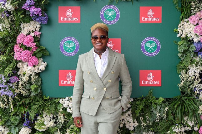 WIMBLEDON, ENGLAND - JULY 4: Nicola Adams attends as a guest of Emirates, Official Airline Partner of The Championships, 