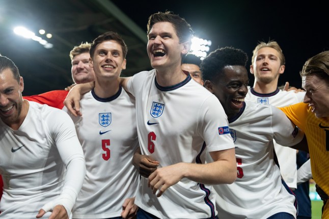 TX DATE:,TX WEEK:,EMBARGOED UNTIL:19-05-2026 00:00:00,PEOPLE:Harry Maguire (ADAM HUGILL);Bukayo Saka (ABDUL SESSAY);Harry Kane (WILL ANTENBRING);Jordan Pickford (JOSH BARROW),DESCRIPTION:***EMBARGOED UNTIL TUE 19th MAY 2026***,COPYRIGHT:Left Bank Pictures,CREDIT LINE:BBC/Left Bank
