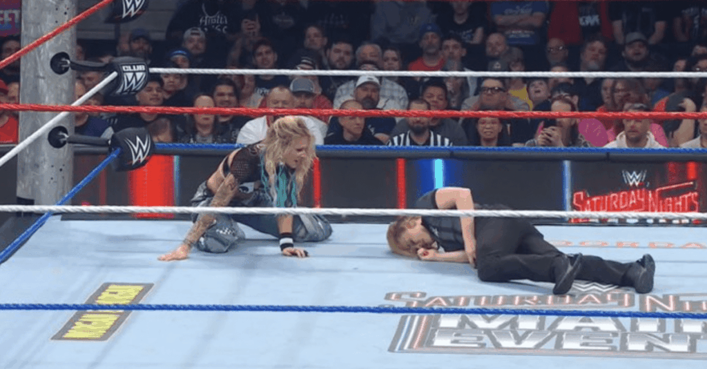 The Becky Lynch/Sol Ruca match at Saturday Night’s Main Event gets a terrible finish