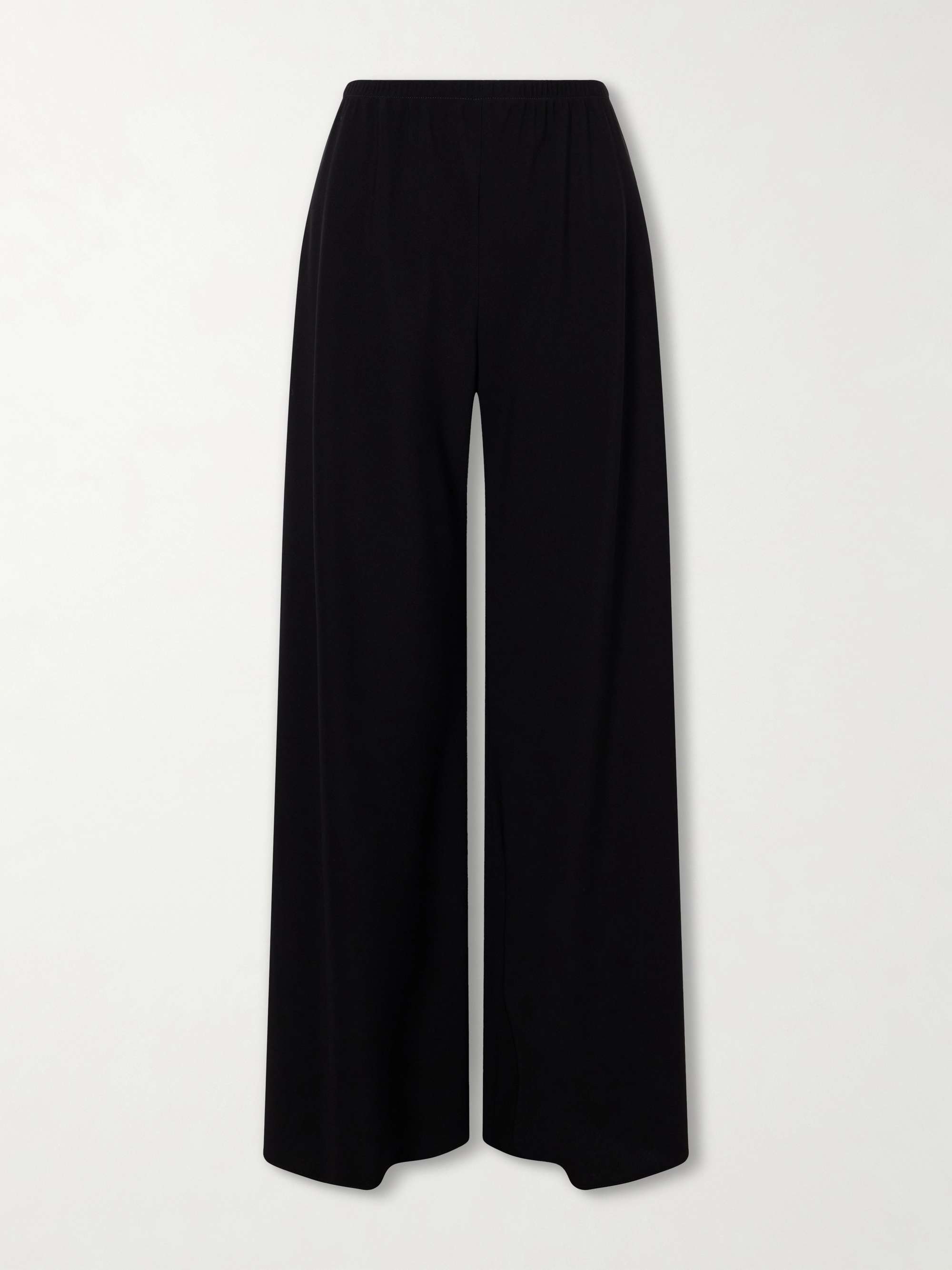 Essentials Gala Crepe Wide-Leg Pants