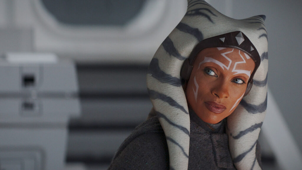 Ahsoka Tano (Rosario Dawson) in Lucasfilm's STAR WARS: AHSOKA