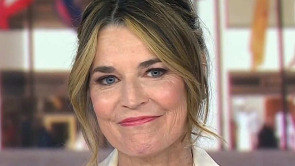 Savannah Guthrie on the May 7, 2026, episode of NBC