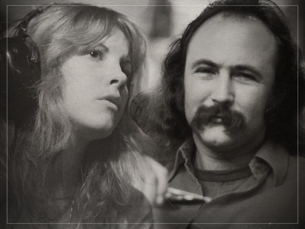 The singer David Crosby said Stevie Nicks could only dream of being