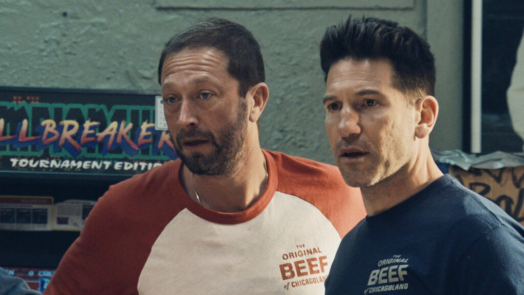 The Bear, Ebon Moss-Bachrach, Jon Bernthal, ‘Napkins', (Season 3, ep. 306, aired June 26, 2024).