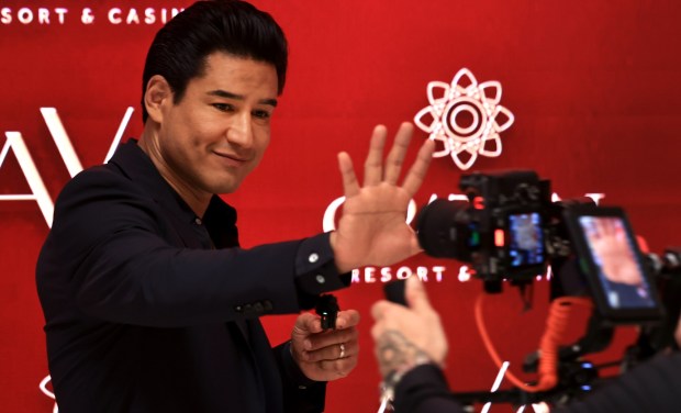 Actor and television host Mario Lopez on the red carpet during the Graton Resort and Casino grand opening, Thursday, May 7, 2026, near Rohnert Park. (Kent Porter / The Press Democrat)s Democrat)