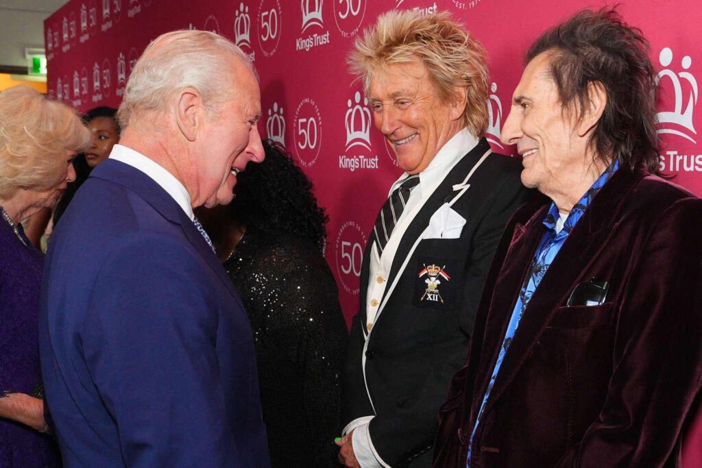 Rod Stewart Praises King Charles' U.S. Visit in Awkward Red Carpet Moment: 'You Put That Little Rat Bag in His Place'
