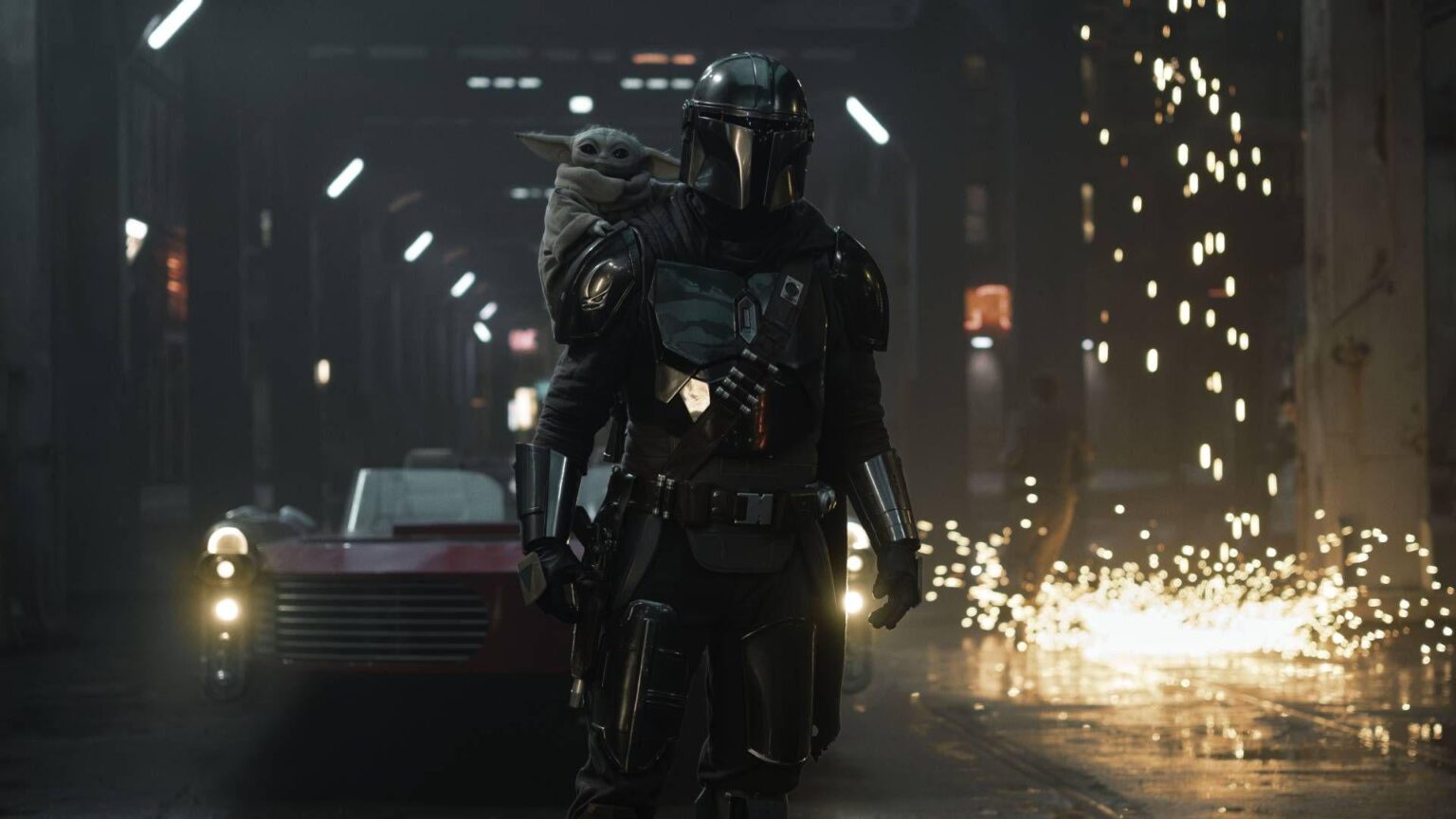 Jon Favreau says he has "a lot of plans" for Grogu "creatively," because "he's on a path to be both a Jedi and a Mandalorian"