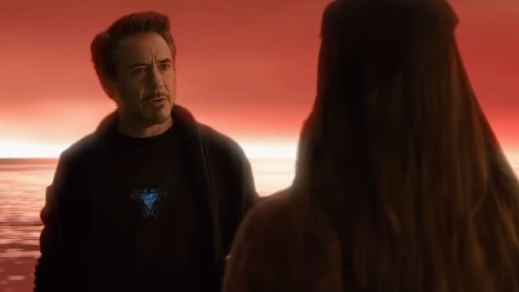 Tony Stark visits the Soulworld in Avengers Endgame