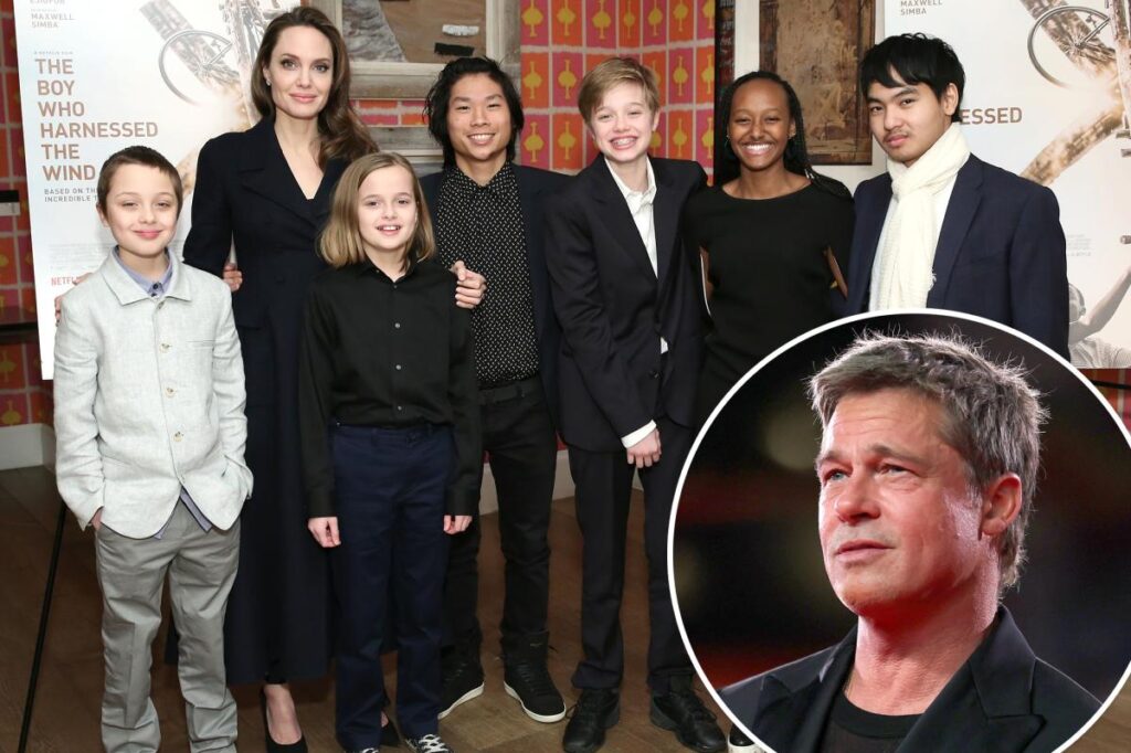 Another of Brad Pitt's children files to legally drop actor's last name: report