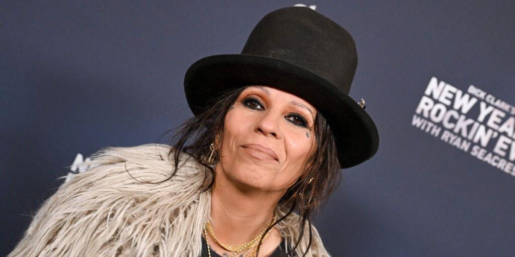 Linda Perry is calling on everyone to stand up against 'moron' and 'dickhead' Donald Trump