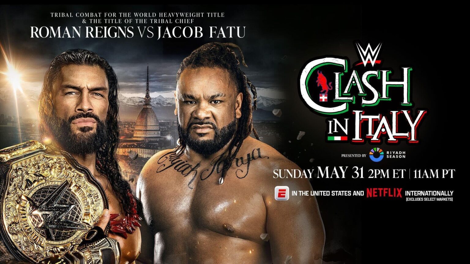 WWE reportedly had plans to bring back star to replace Jacob Fatu following injury scare – F4W/WON WWE Clash in Italy 2026 Roman Reigns vs Jacob Fatu