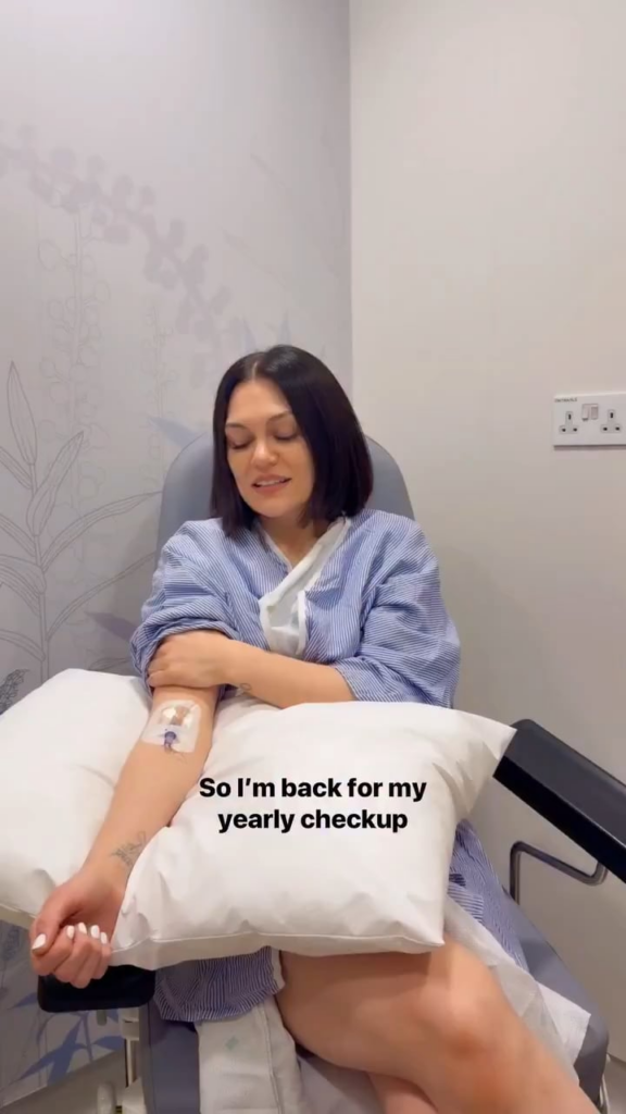 Jessie J announces she is cancer-free