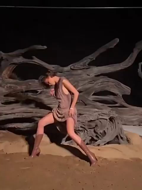 Zendaya behind the scenes of shooting for ELLE Magazine!