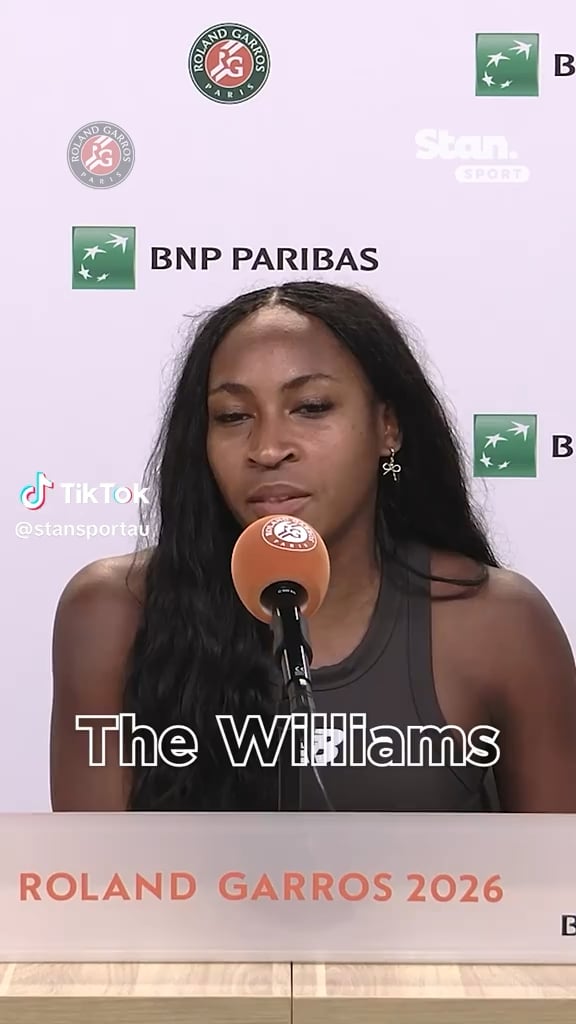 Coco Gauff hopes to be the role model that the Williams sisters were to her. “I pride myself in showcasing black hair so every girl feels represented”