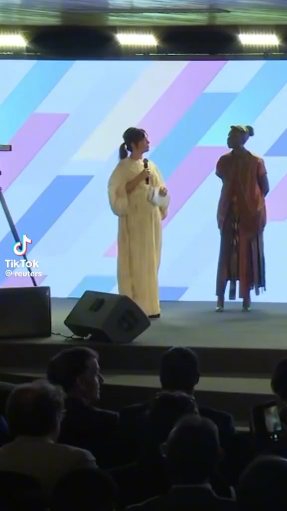 French President Emmanuel Macron asked attendees to remain quiet during a youth-focused session at the Africa Forward Summit in Nairobi, interrupting the event as artists and young speakers addressed the audience.