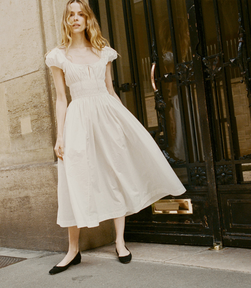 Quinn Dress -- Salt
