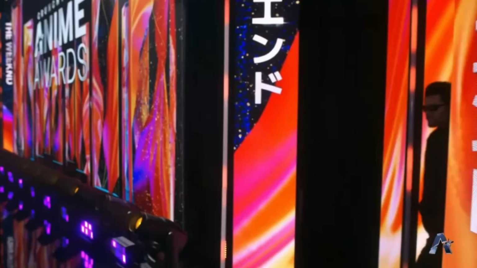 The Weeknd presented Anime of the Year at the 10th annual Crunchyroll Anime Awards in Tokyo, Japan