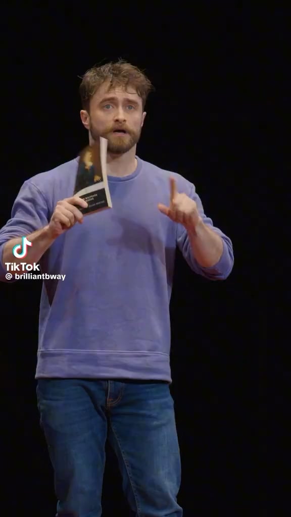 Daniel Radcliffe of ‘Every Brilliant Thing’ on Broadway "It is vital that we talk about mental health and to remove the stigma. But we have to be very cautious how we talk about it.”