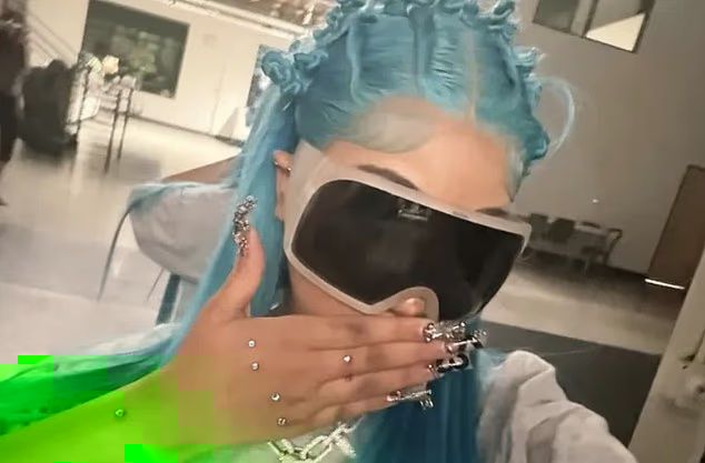 North seems to want a wrist piercing