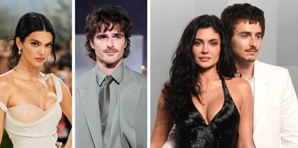 Kendall Jenner and Jacob Elordi Spark Dating Rumors on Outing With Kylie Jenner and Timothée Chalamet