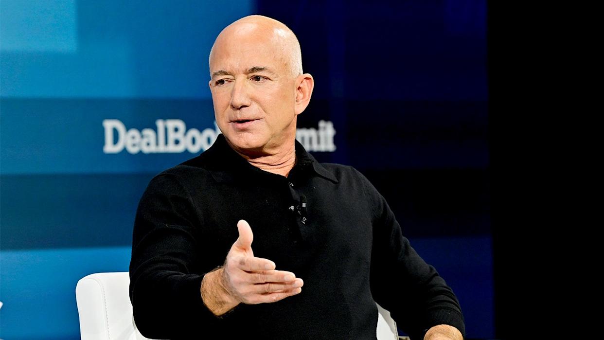 Jeff Bezos at DealBook Summit