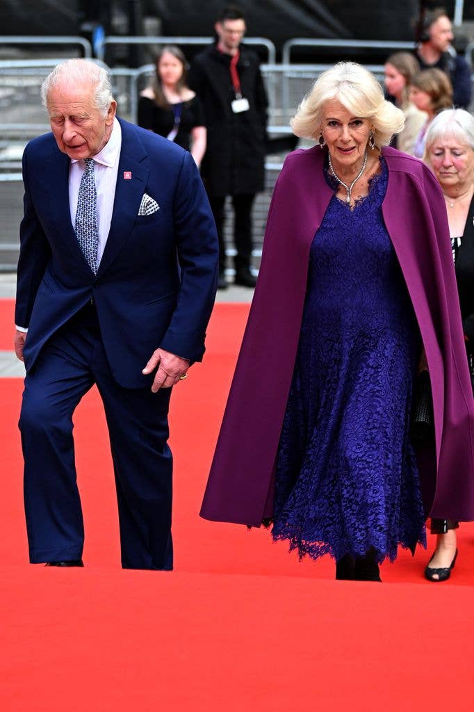 King Charles and Queen Camilla attend A King's Trust 50th Anniversary Celebration at Royal Albert Hall 