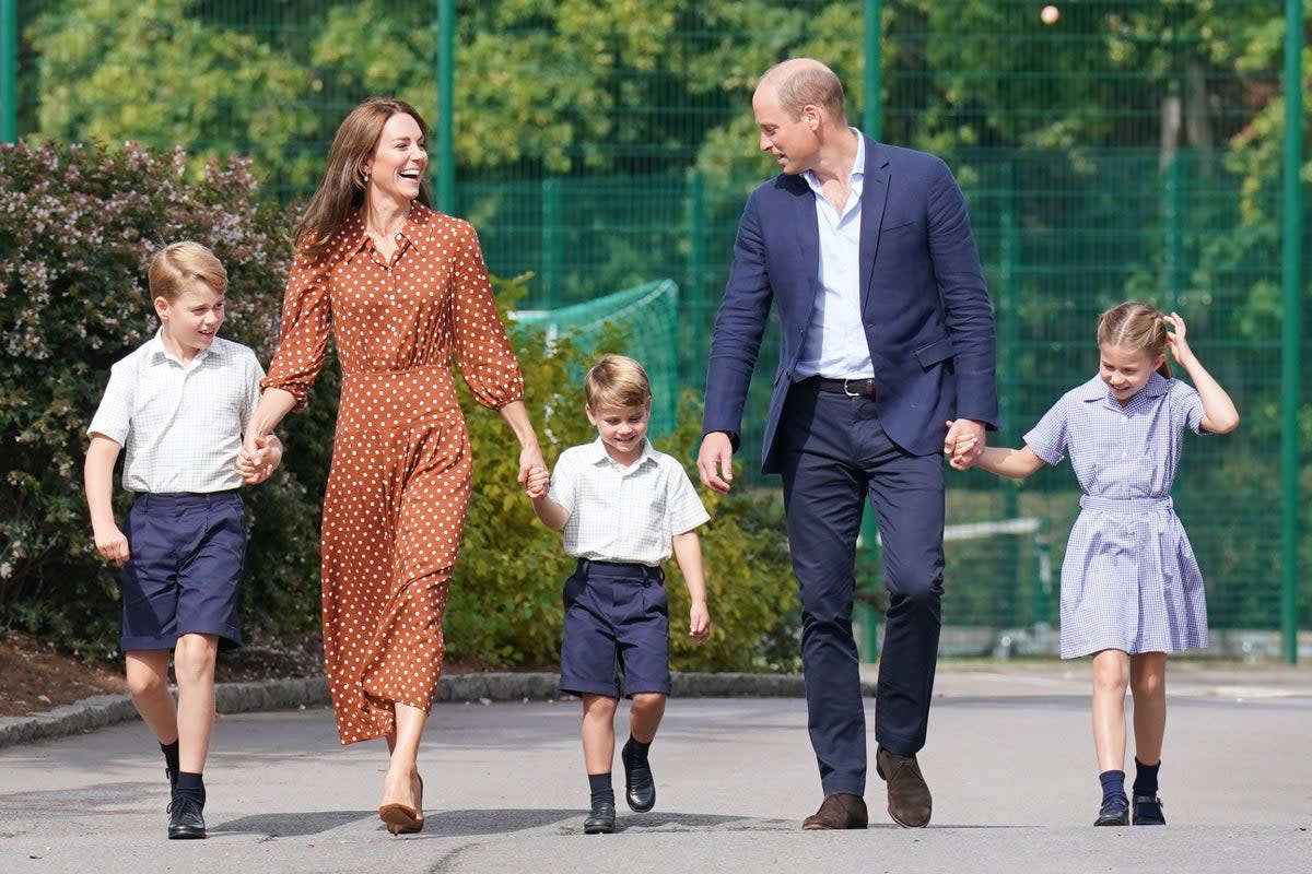 William and Catherine, who married in 2011, are separated by just one point in the poll, according to the 5 documentary, The Royal Popularity List (PA)