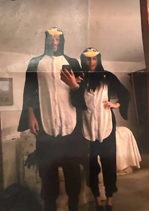 The penguin onesies later inspired Harry’s sentimental anniversary gift  (Instagram/@meghan)