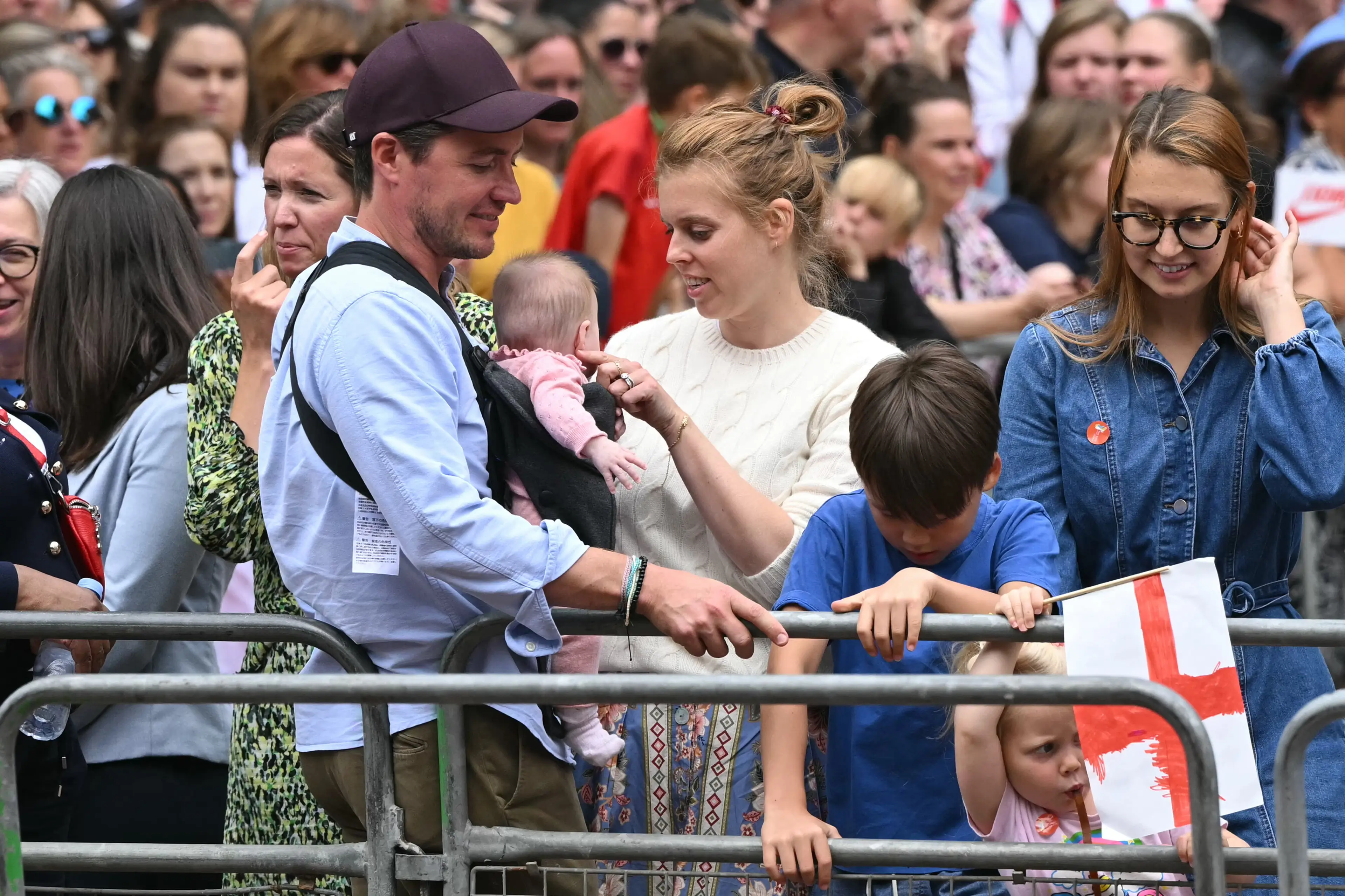 Princess Beatrice's daughter Athena is the first royal to form part of Generation Beta (JUSTIN TALLIS/AFP via Getty Images)
