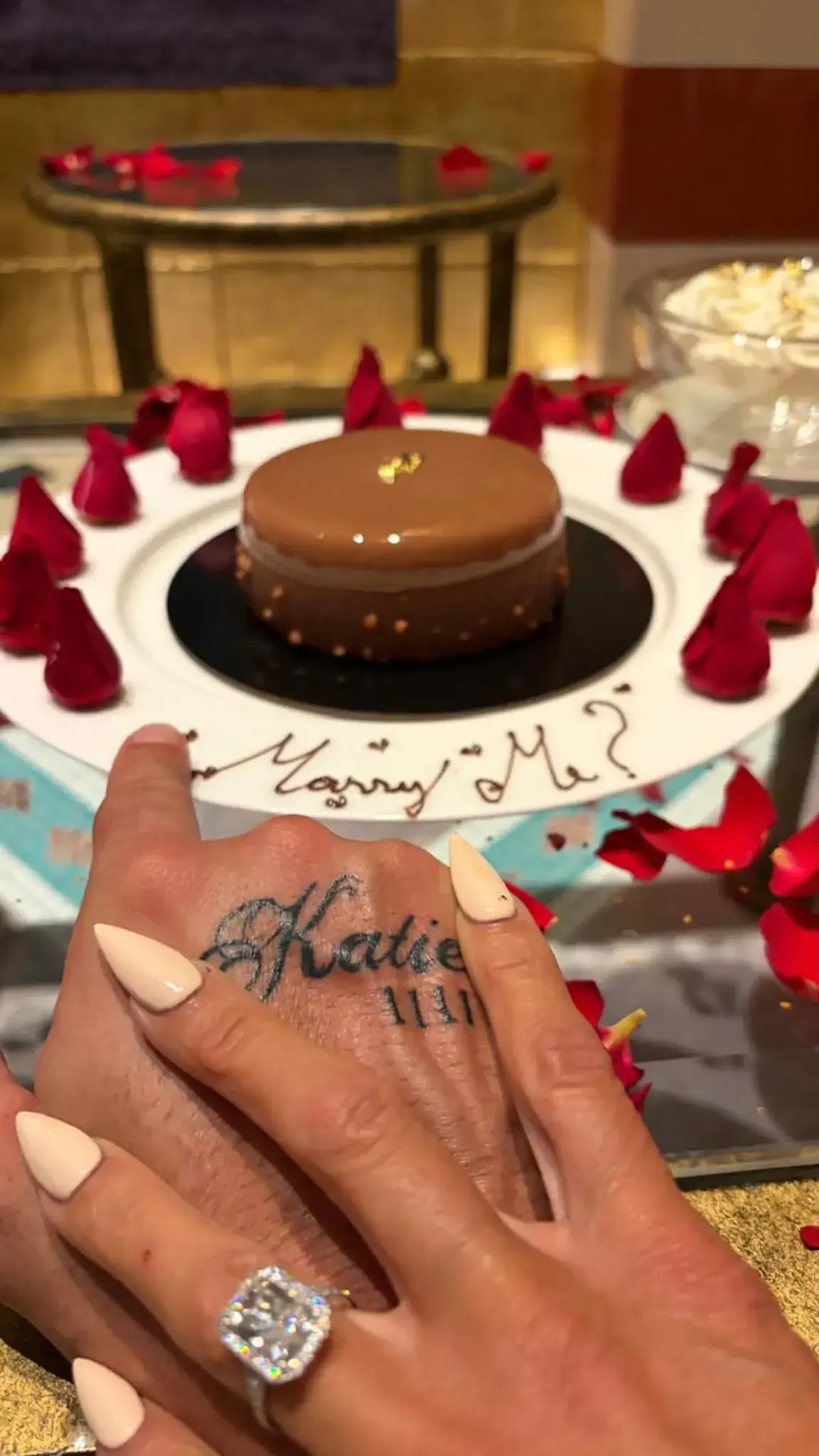 Price shared news of their engagement in January, following by a wedding just days later (Instagram/@katieprice)