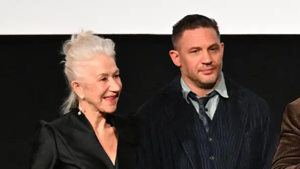Tom Hardy and Helen Mirren (Shane Anthony Sinclair/Getty Images for Paramount Plus)