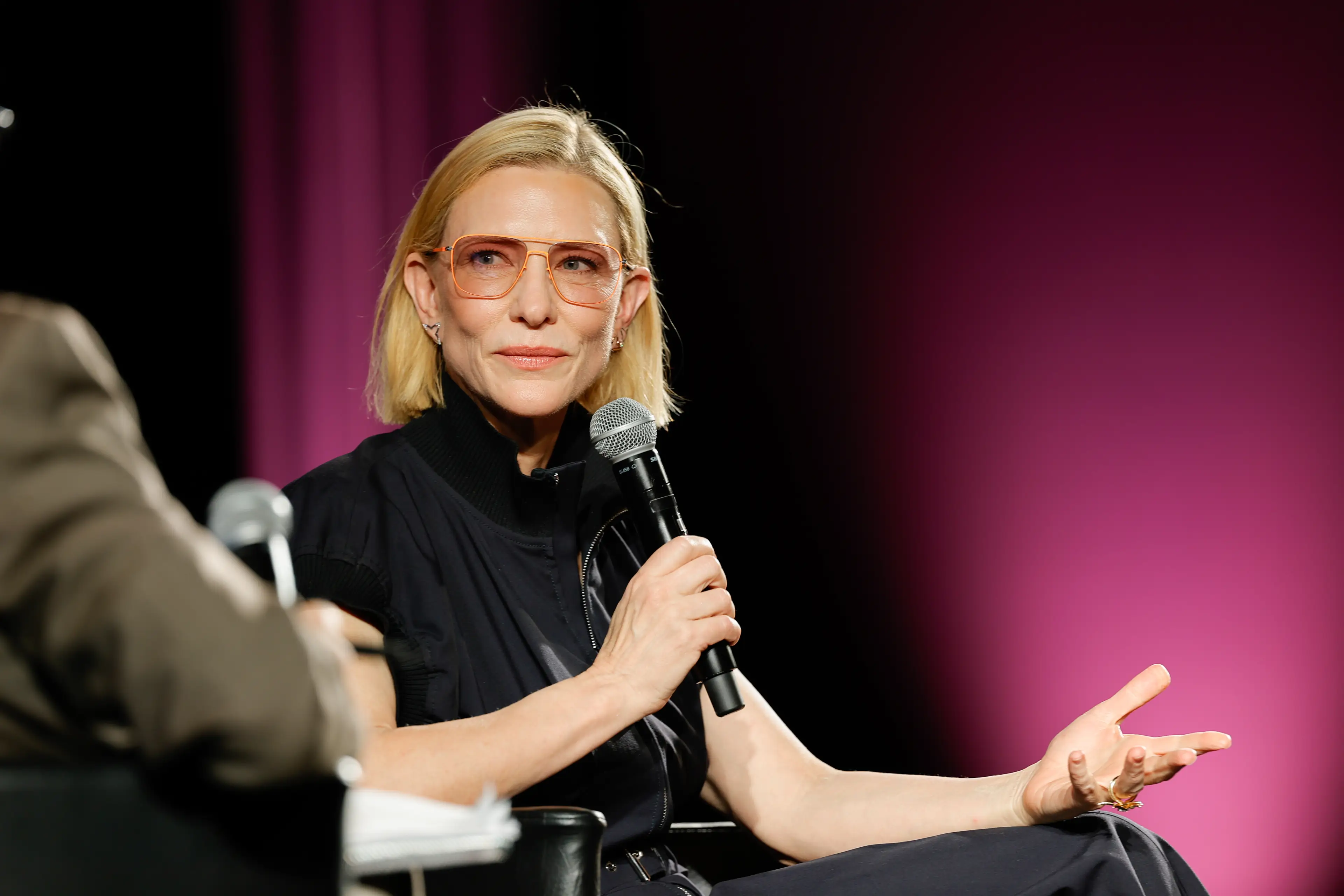 Cate Blanchett revealed she is working on the 'X-rated' film (Teresa Suarez/Pool/Getty Images)