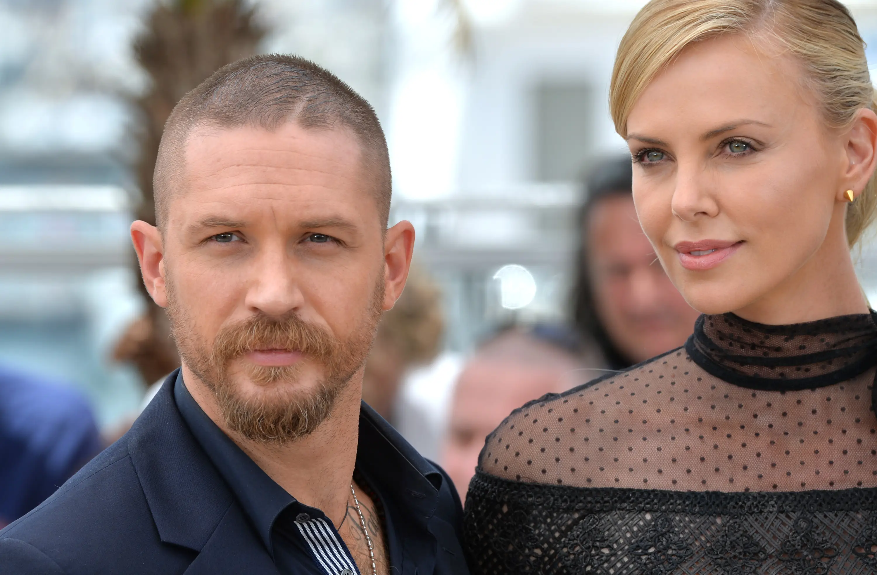 Tom Hardy and Charlize Theron had an explosive feud, and the cause was also Hardy turning up hours late to set (Anthony Harvey/FilmMagic)