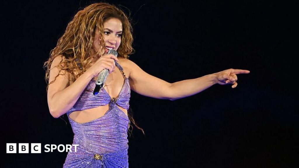 Pop star Shakira