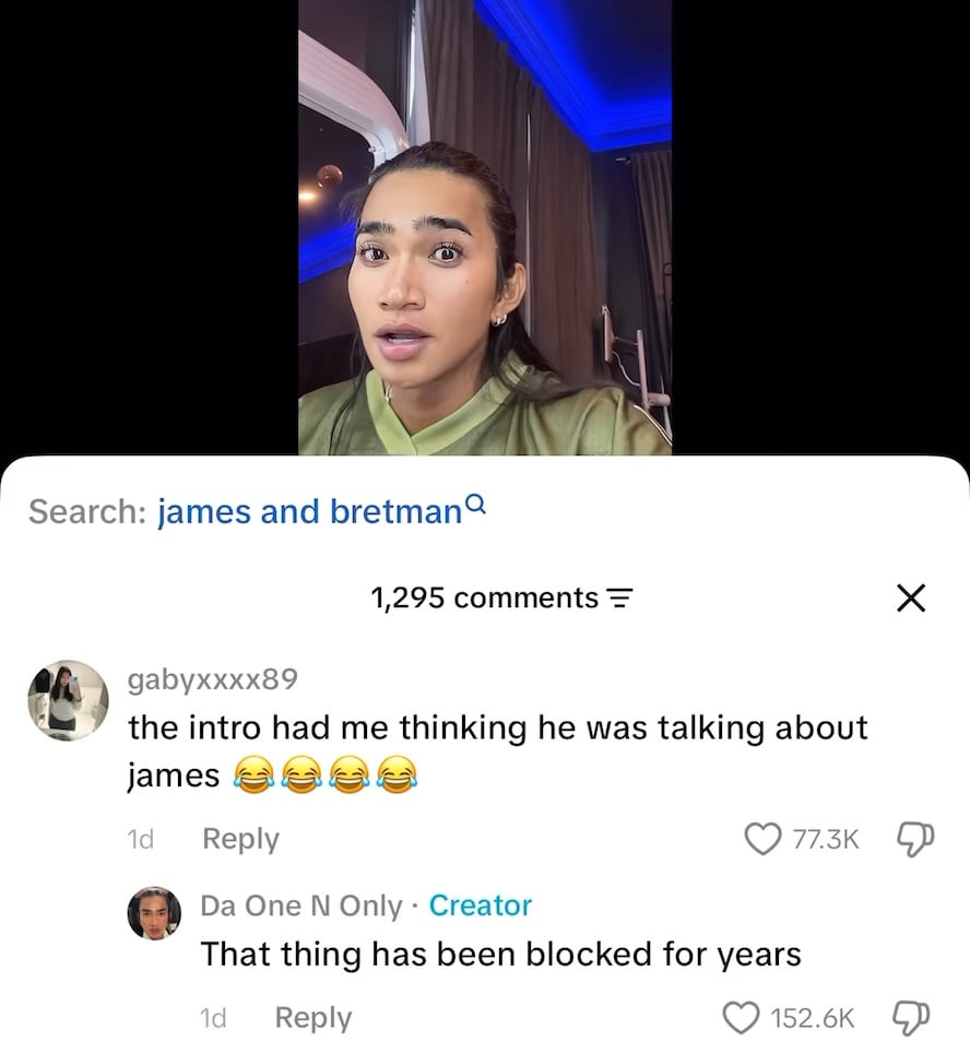Bretman Rock on James Charles: “That thing has been blocked for years”