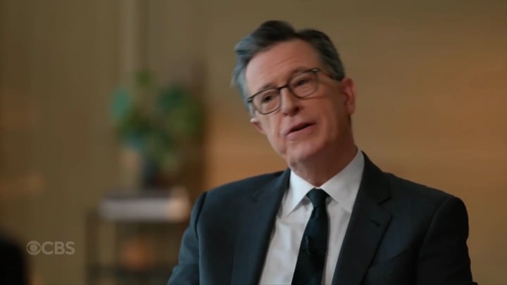 Stephen Colbert jokes about running for president and asks Barack Obama for advice.