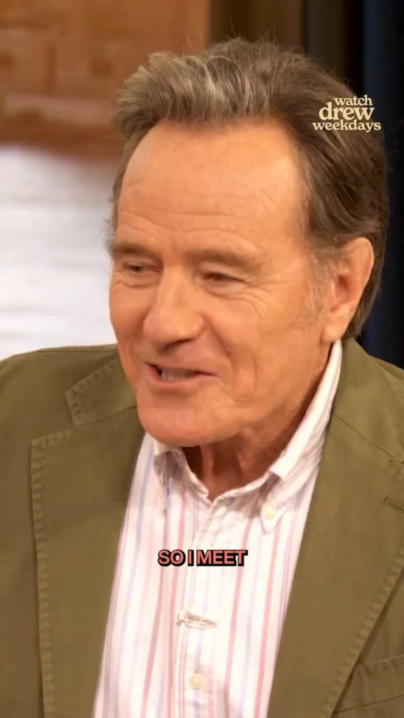 Bryan Cranston tells the story of how he met his wife Robin while they were dating other people at the time