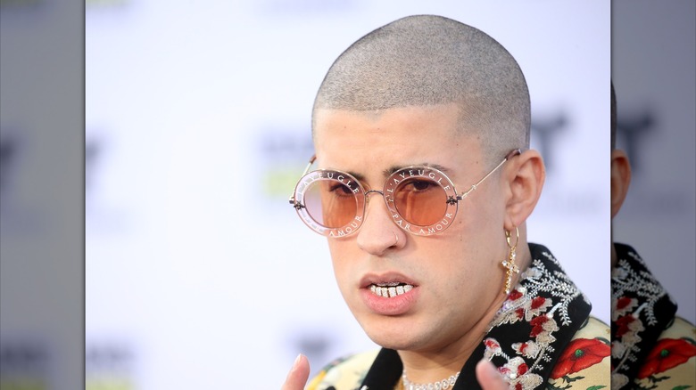 Bad Bunny at the 2017 Latin American Music Awards
