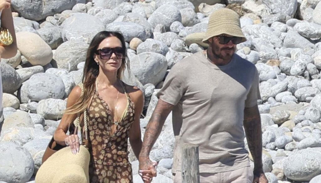 Victoria and David Beckham kick off celebrity yacht season with their family in Ibiza