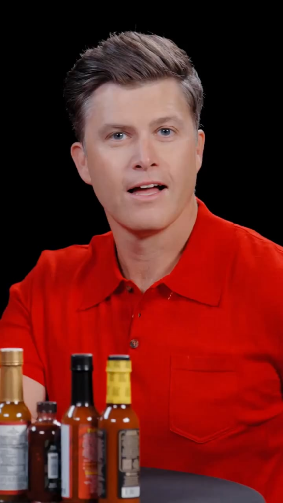 Colin Jost to be on "Hot Ones" and says: "it seems like people enjoy watching me suffer"