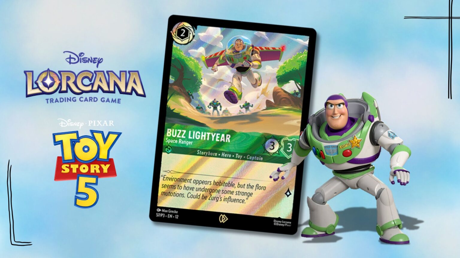 Disney Lorcana Reveals Exclusive ‘Toy Story 5’ Buzz Lightyear Promo Card Disney Lorcana Reveals Exclusive ‘Toy Story 5’ Buzz Lightyear Promo Card