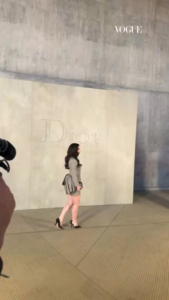 Mikaela Rosberg at the Cruise Dior show 2027