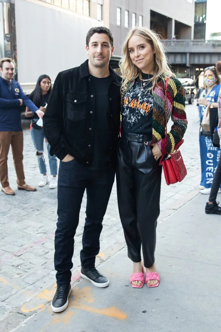 Jenny Mollen and Jason Biggs