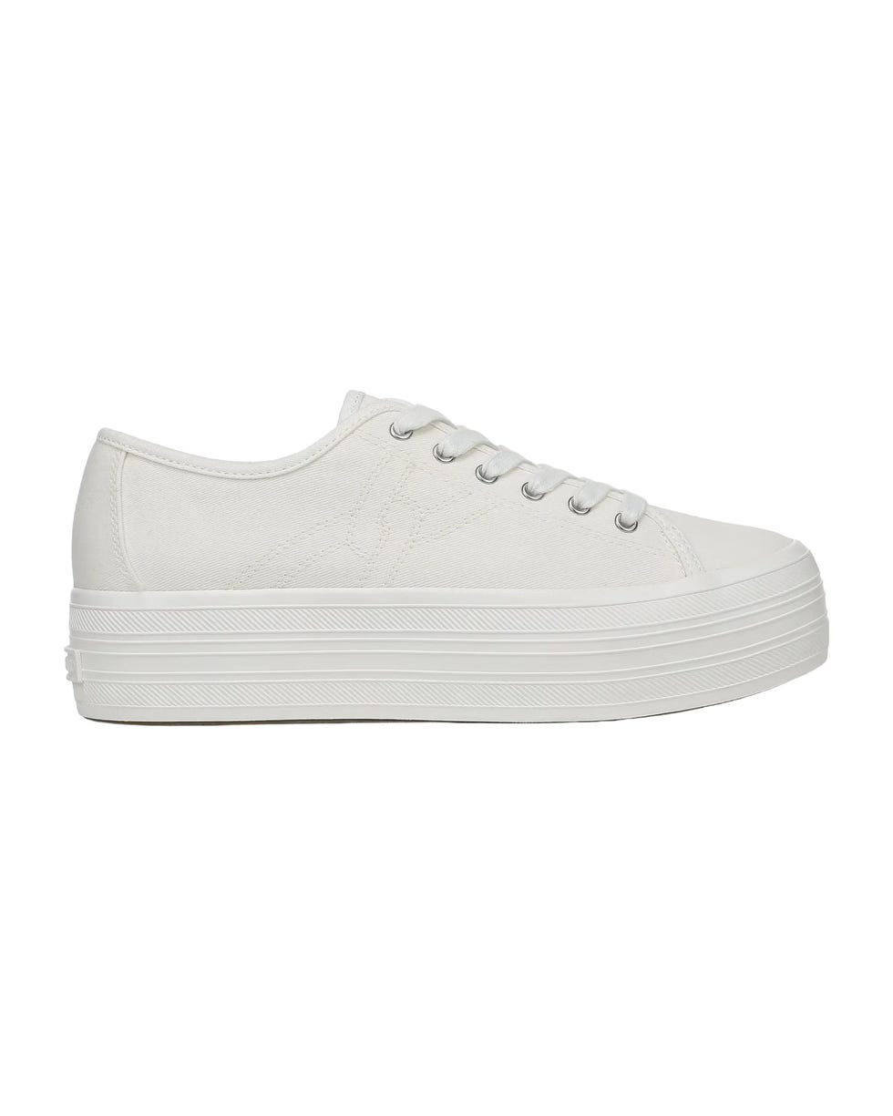 Truett Low-Top Canvas Platform Sneakers