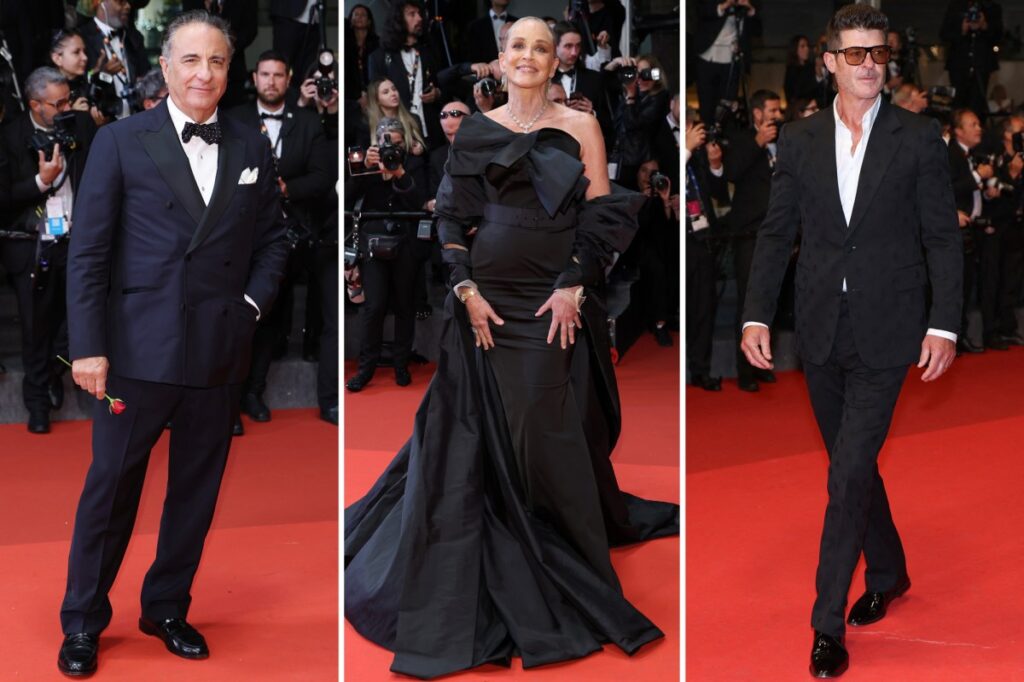 ‘Diamond’ red carpet at Cannes Film Festival 2026: Sharon Stone, Robin Thicke, and more 'Diamond' red carpet at Cannes Film Festival 2026: Sharon Stone, Robin Thicke, and more